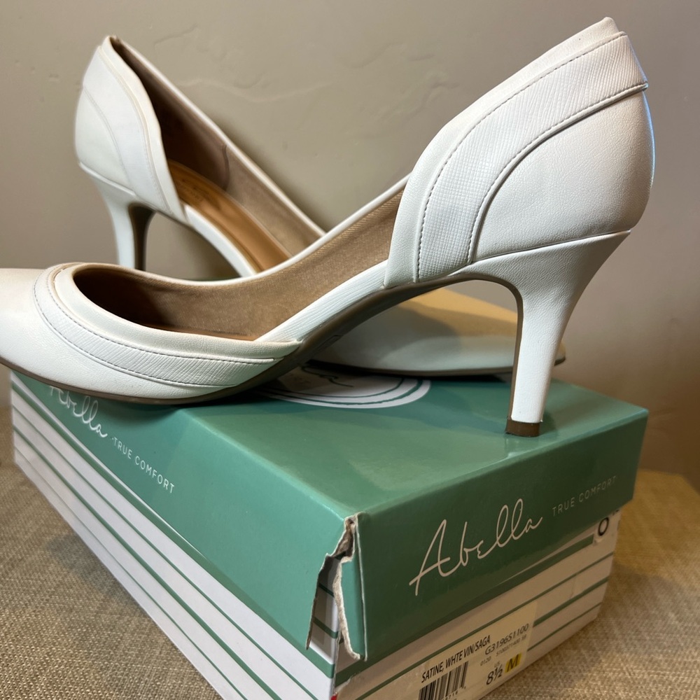Abella Cream Women's Heels